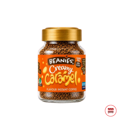 Beanies Creamy Caramel Flavour Instant Coffee